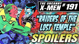 Avengers & X-Men Team-Up To Save New York! UXM # 191 SPOILERS - Storm, Scarlet Witch, Vision, & MORE
