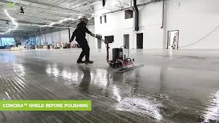 Concria- Complete power trowel concrete polishing solution