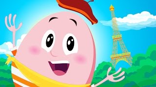 Humpty Dumpty Around The World | Kids Songs | by Little Angel