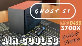 Air-cooled Louqe Ghost S1 w/ 3700x - the build \u0026 BIOS woes