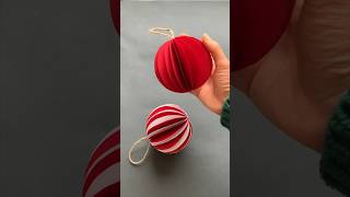 🎄Paper Christmas tree ornaments for kids🎄- Kids Craft #shorts #diy #shortsviral