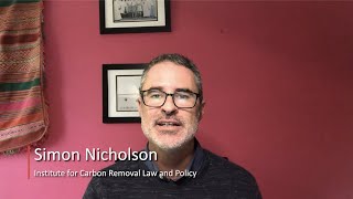 Simon Nicholson: Governance of Direct Air Carbon Dioxide Capture and Storage