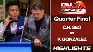 Quarter Final - 서창훈 SEO Chang Hoon vs 페드로 곤잘레스 Pedro GONZALEZ. H/L