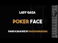 Lady Gaga - Poker Face (Piano Karaoke Version)