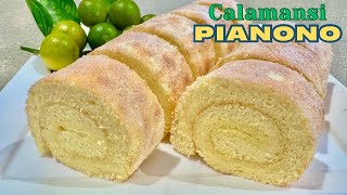 PIANONO - Calamansi Flavour - Sponge Swiss Roll Cake