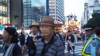 八王子まつり　令和元年　下地区　山車巡行　三崎町　2019/8/3 Hachioji festival 108