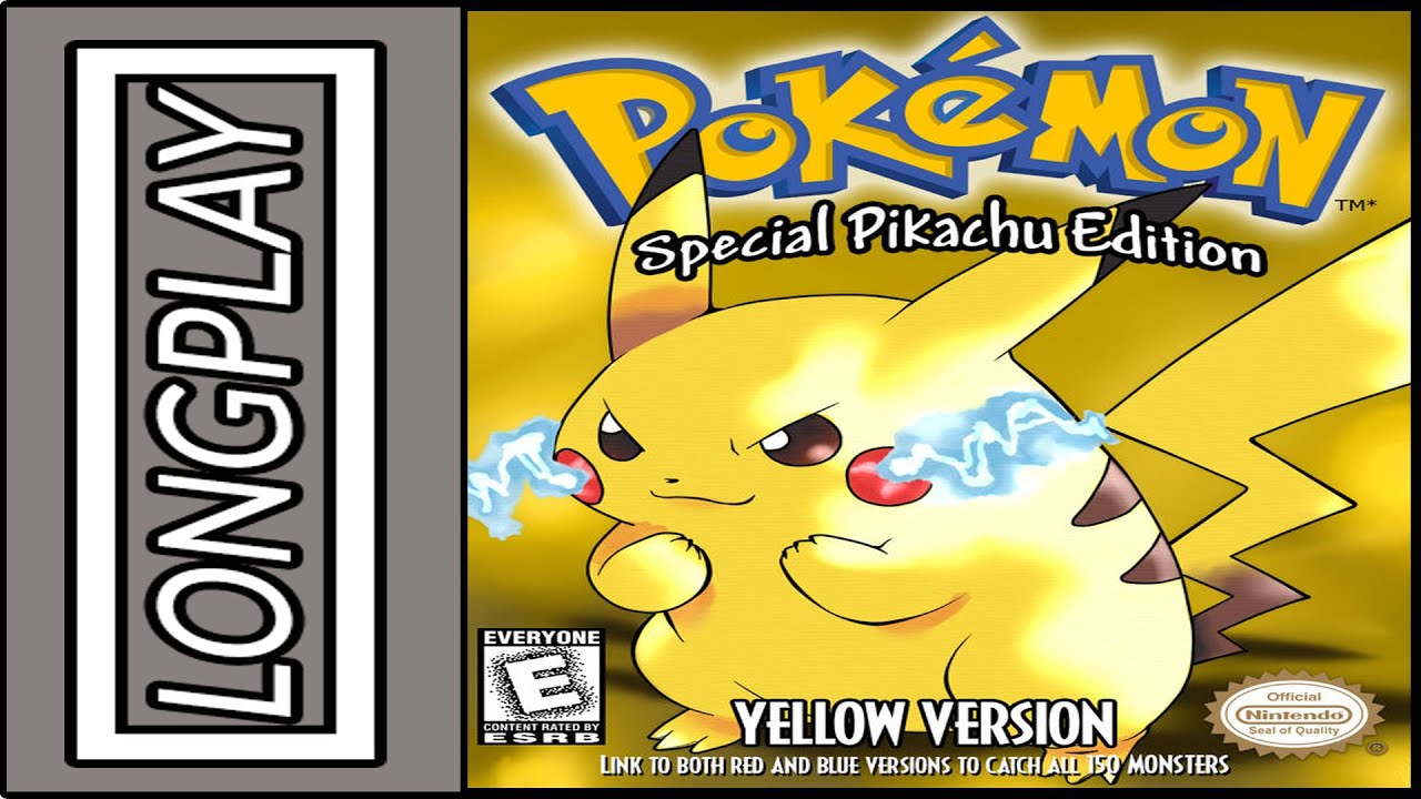 🌀【𝐋𝐎𝐍𝐆𝐏𝐋𝐀𝐘】Pokémon Yellow Version: Special Pikachu Edition™【GAME BOY ...