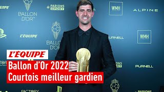 Ballon d'Or 2022 - Thibaut Courtois (Real Madrid) remporte le Trophée Yachine du meilleur gardien