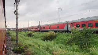 North East SF Departing  PT.DDU  meeting 13240- Kota patna express at West cabin DDU , 4k .