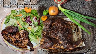 This Is What Happened When I Made Spicy Jamaican Jerk Chicken In The Oven With #jerkchicken