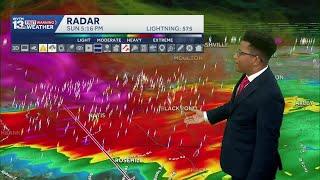 Tracking Strong Storms: Alabama's weather forecast brings more rain Monday, drier by midweek