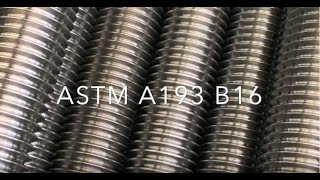 ASTM A193 GRADE B16 STUD BOLTS