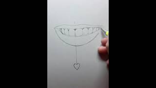 Teeth Drawing Skill | Satisfied Life Pencil