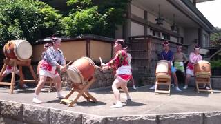 湯島白梅太鼓  【湯島天神例大祭】2015 湯島天神社境内