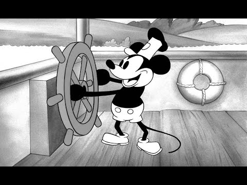 Mickey Mouse 1928 "Steamboat Wilie" Cartoon - YouTube