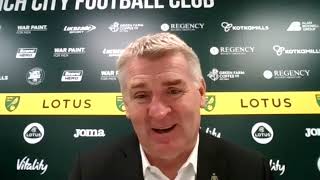 Norwich 0-2 Aston Villa | Dean Smith | Full Post Match Press Conference | Premier League