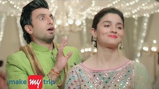 Ranveer Singh and Alia Bhait Make My Trip Ad | MMT