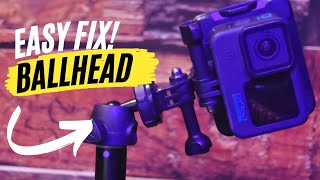 How to Fix the Ball Head on a cheap Tripod!!