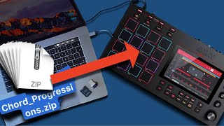 How To Install Third Party Chord Progressions Into MPC Live, X, One, Force