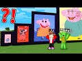 JJ and Mikey found PEPPA PIG.EXE portals in minecraft!