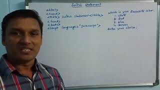 Switch Statement in JavaScript | Control Statements | CLASS-36 | JavaScript Tutorial | Telugu