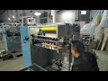 Automatic Label Sticker Fan Folding Machine