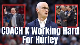 Lakers Dan Hurley Connection Thanks To Coach K Of Duke!