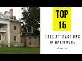 TOP 15. Free Attractions & Things to Do in Baltimore, Maryland