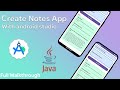 How to create Notes app in Android Studio | Java | Full Video