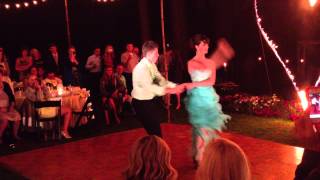 Best First Salsa Wedding Dance (Tim \u0026 Irina Foksha)