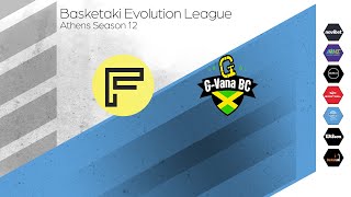 Basketaki The League - The Flexers Vs G-vana (22/01/2025)