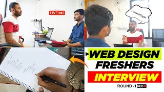 Web Designer Technical Interview | Frontend interview  | Frontend Interview With A Frontend Expert