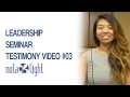 DatNguyenLLC: Leadership Life Coach Testimonial Leadership Seminar #03