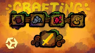How to make a CRAFTING system - UNITY TUTORIAL 2022