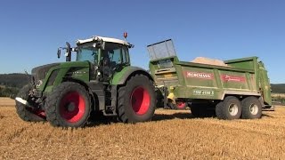 Fendt 824,724 am Kalkstreuen (Clip) [HD]