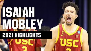 Isaiah Mobley 2021 NCAA tournament highlights