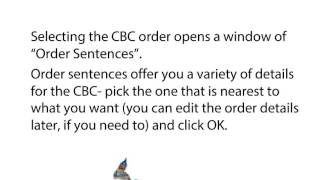 CPOE Tutorial #1 Single Orders