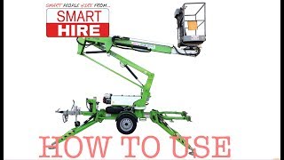 How to operated a Cherry Picker