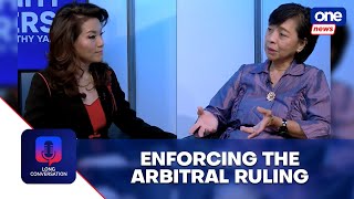 Miriam Coronel-Ferrer advocates WPS conflict resolution by asserting U.N. arbitral ruling