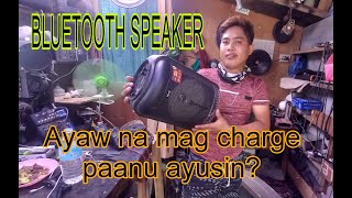 BLUETOOTH SPEAKER.NOT CHARGING.PAANO AYUSIN?