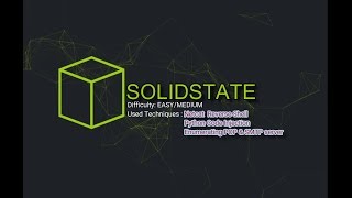 HackTheBox: SolidState - Difficulty: Easy/Medium