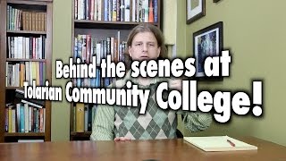 Behind The Scenes At Tolarian Community College!