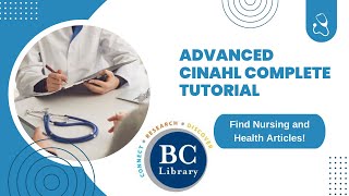 Advanced CINAHL Complete Tutorial