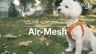 curli Werbespot Vest Geschirr Air-Mesh