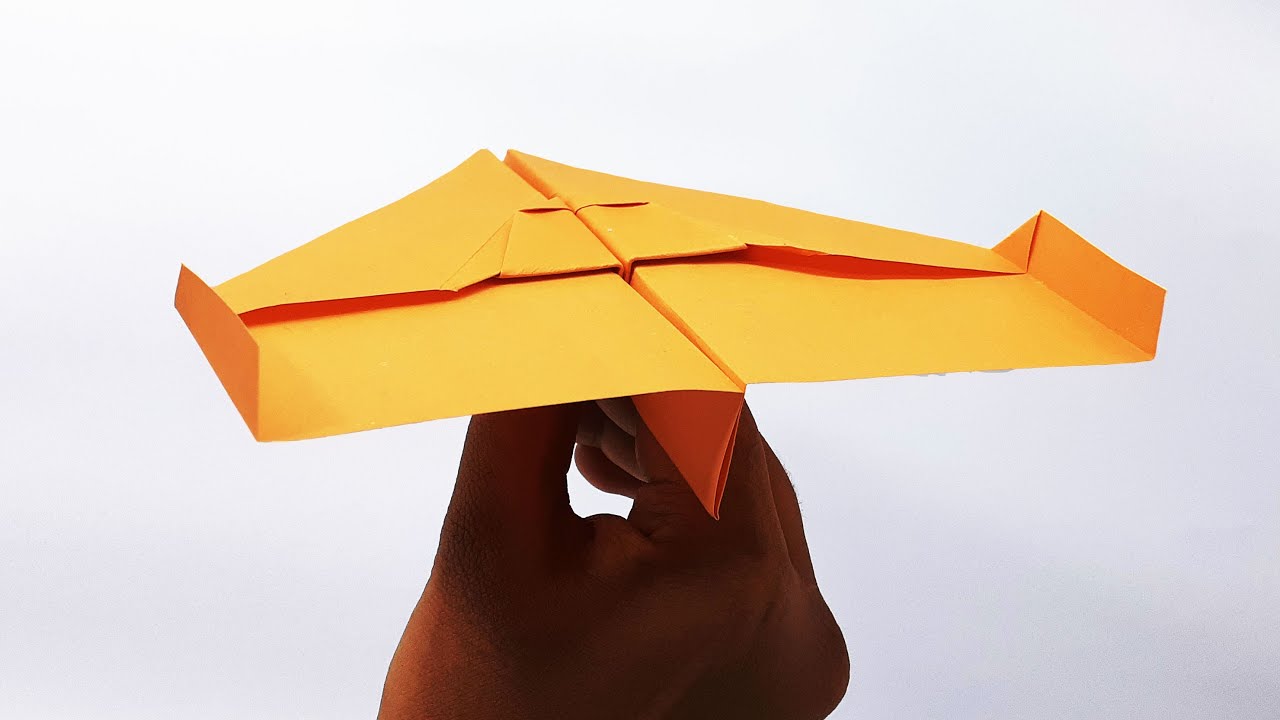 How To Make Paper Airplane That Fly Far Paper Plane That Flies Far Very ...