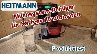 HEITMANN Milchsystem-Reiniger für Kaffeevollautomaten  [Produkttest Review]