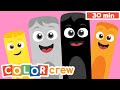 Toddler Learning Video | Color Crew | 30 minutes | @BabyFirst Learn Colors, ABCs, Rhymes & More ​