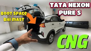 Get the CNG mileage and boot space as well. This is Tata NEXON, completely CNG! 2nd base is also ...