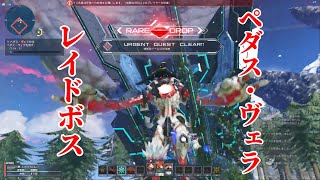 [PSO2NGS] Bテスト レイドボス ペダス・ヴェラ戦 説明欄に攻略ポイント少し