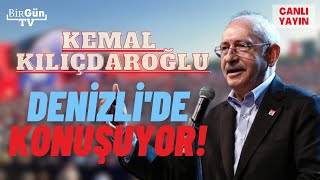 #CANLI I Kemal Kılıçdaroğlu’ndan Denizli’de coşku dolu dev miting! Yurttaşlar sloganlarla karşıladı…